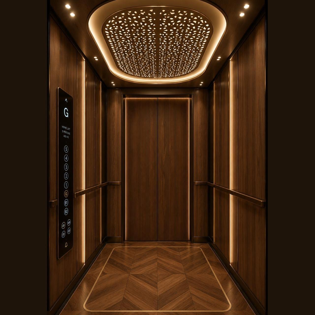 Wooden Home Elevator